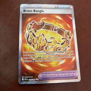 Pokémon TCG Brave Bangle 104/084 Ultra Rare Pitch Black Trainer Item Card NM